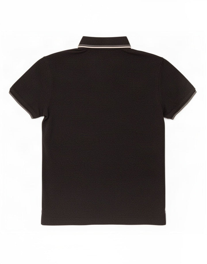 Camisa polo masculina Penguin algodão cinza médio