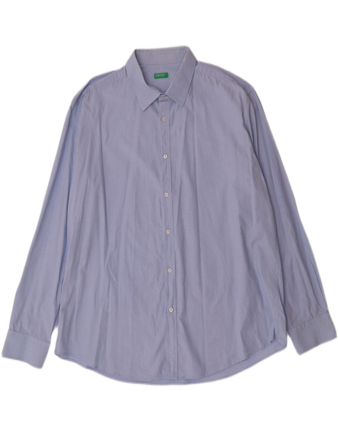 Camisa masculina BENETTON XL azul