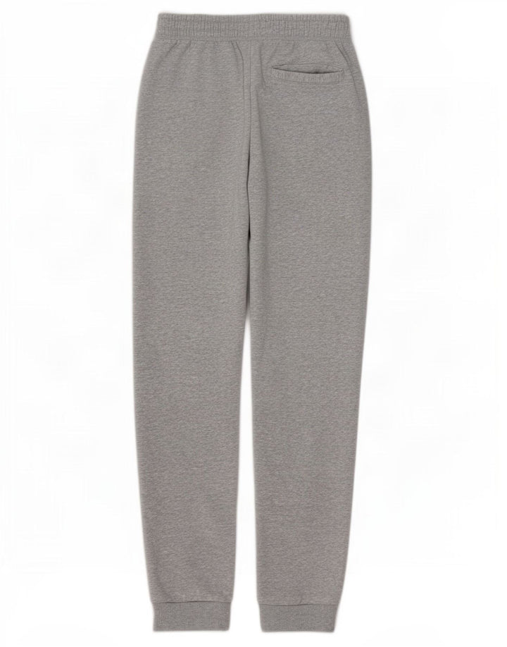 Umbro Calça de treino masculina Joggers cinza médio algodão manchado