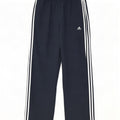 Calça de treino masculina Adidas Clima 365 poliéster azul marinho médio