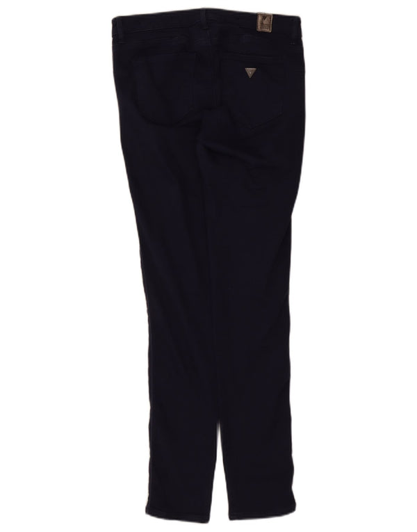 Guess Womens Curvy X Skinny Jeans W28 L29 Azul Marinho Algodão