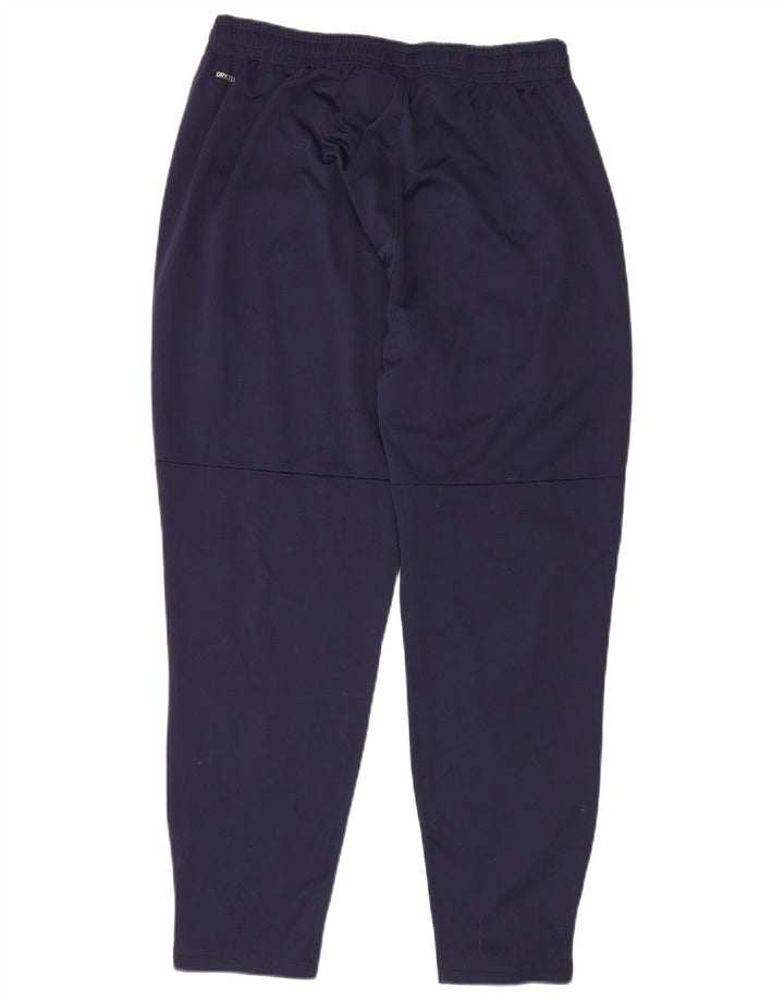 Calça de treino masculina PUMA Warriors XL azul marinho colorblock poliéster