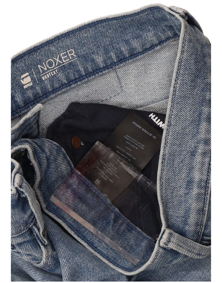 G-STAR feminino Noxer Bootcut jeans W25 L30 algodão azul