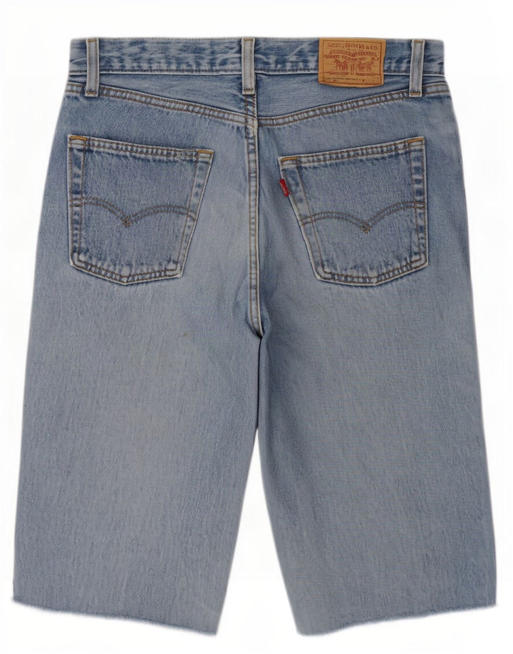 Shorts jeans masculino 901 Levi's médio W31 azul algodão