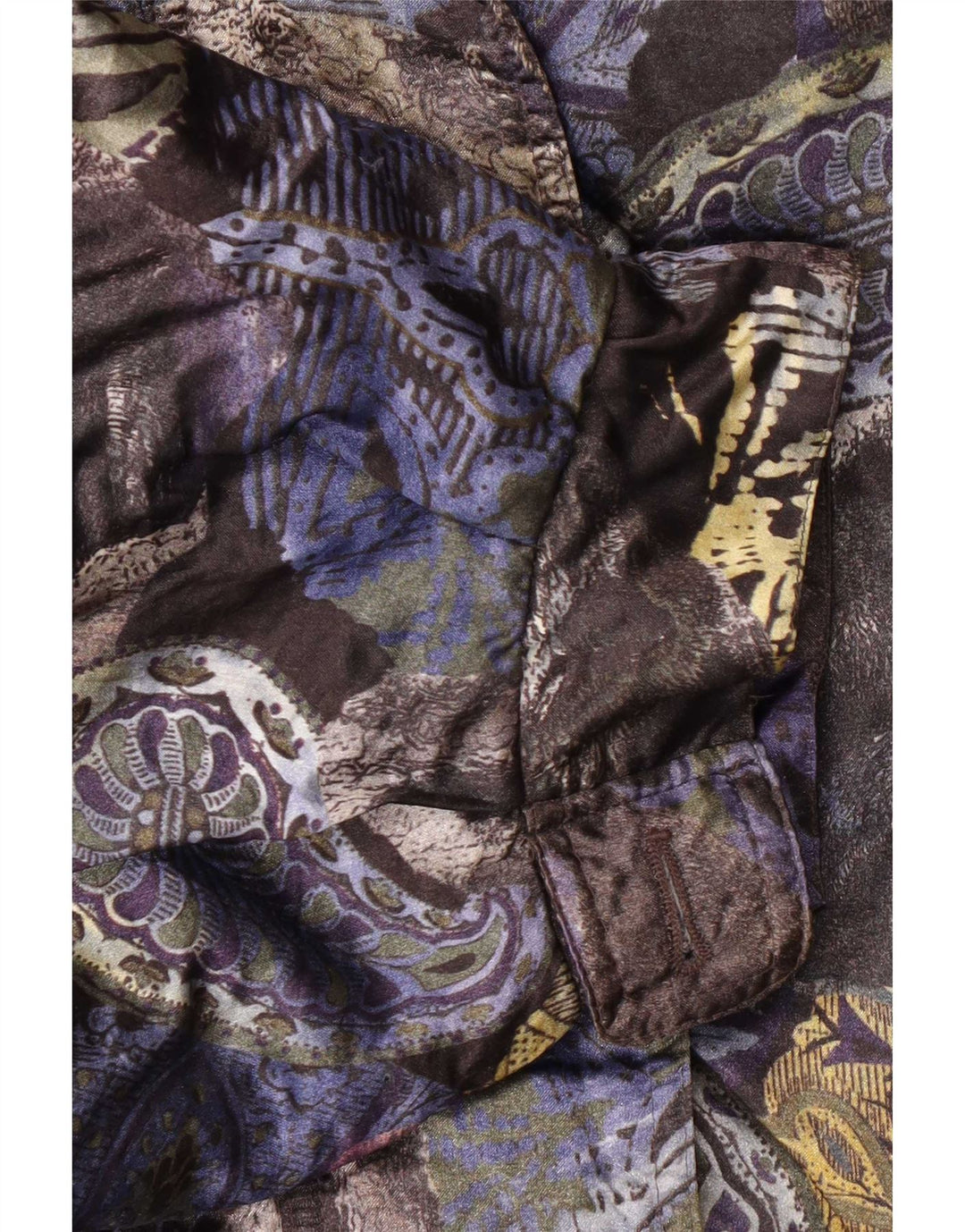 Casaco corta-vento feminino vintage grande Reino Unido 16 Poliamida cinza grande