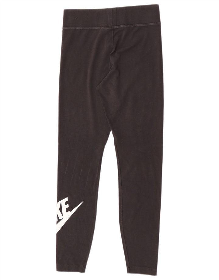Leggings Nike Femininas Graphic UK 12 Médio Algodão Preto