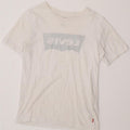LEVI'S Boys Graphic T-Shirt Top 13-14 Years White Cotton Vintage Levi's and Second-Hand Levi's from Messina Hembry 