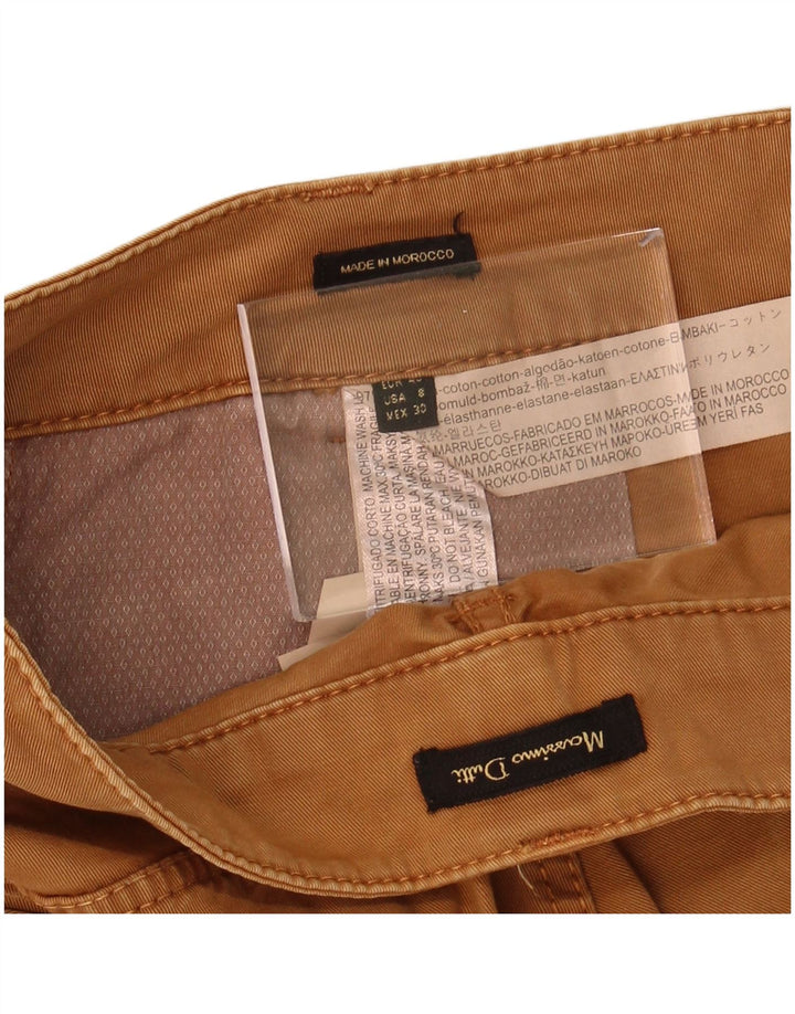 Calça Chino Feminina MASSIMO DUTTI EU 40 Médio W30 L31 Algodão Marrom