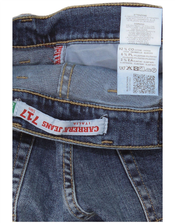 Carrera Masculino 717 Slim Jeans IT 48 Médio W33 L32 Azul Algodão