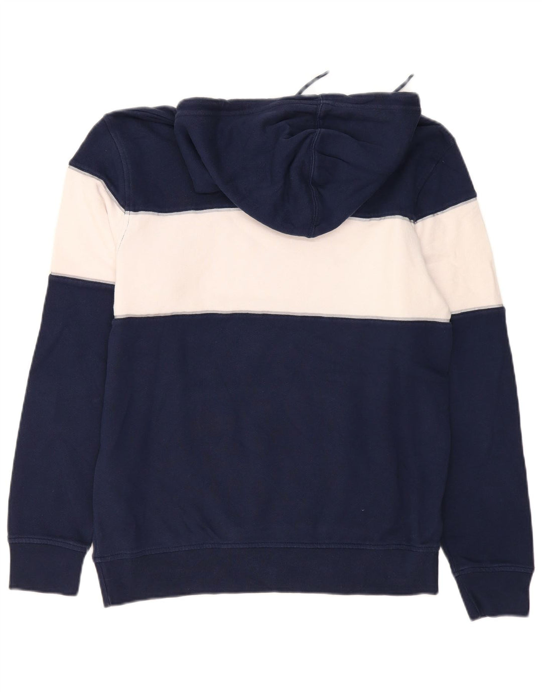 Suéter com capuz gráfico masculino Levi's médio azul marinho algodão colorblock