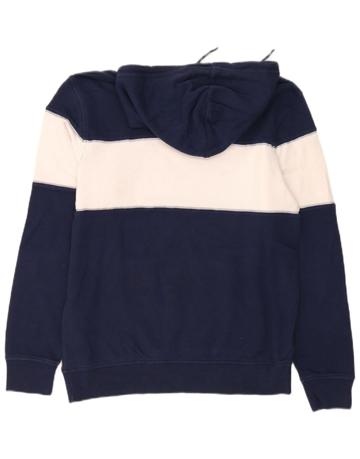 Suéter com capuz gráfico masculino Levi's médio azul marinho algodão colorblock
