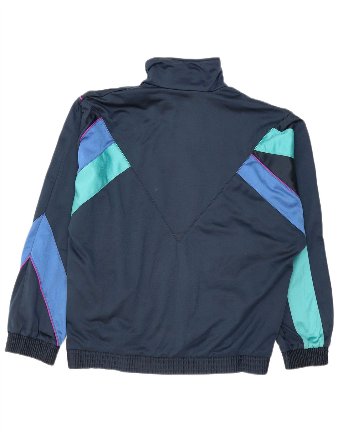 Lotto Mens Treino Top Jaqueta Grande Bloco Colorido Azul Marinho