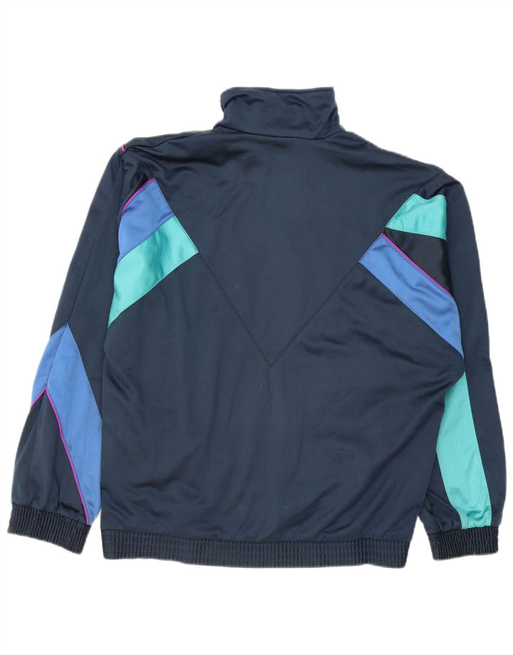 Lotto Mens Treino Top Jaqueta Grande Bloco Colorido Azul Marinho