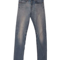 LEE Womens Luke Skinny Jeans W28 L34 Azul Algodão