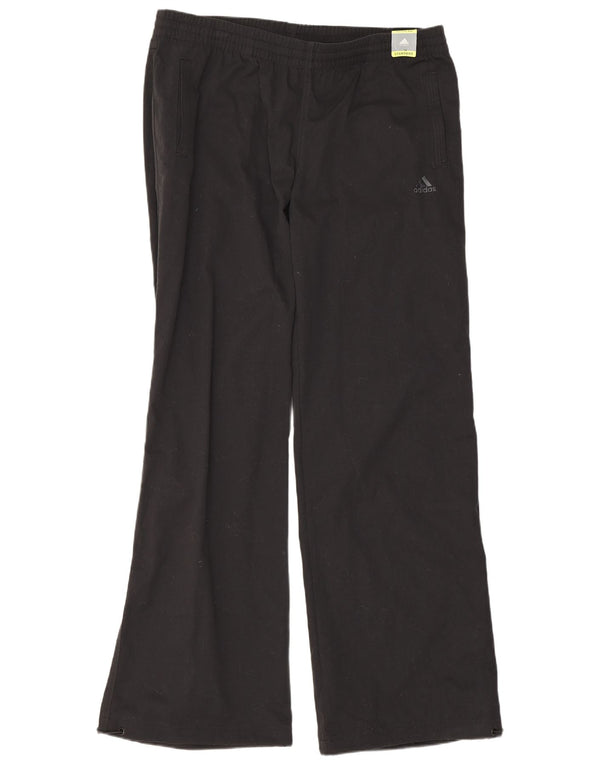 Calça Adidas Climalite Regular Bootcut Feminina UK 16 Grande W34 L31 Preta
