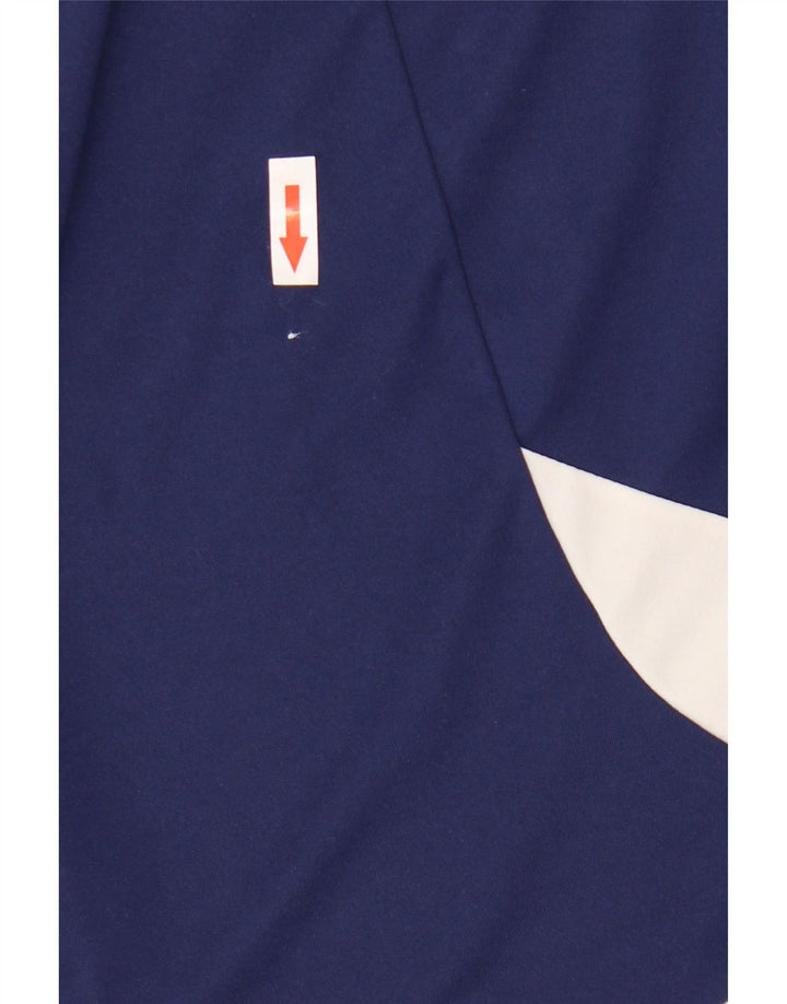 Adidas Masculino Climalite Sport Shorts Pequeno Azul Marinho Colorblock Poliéster