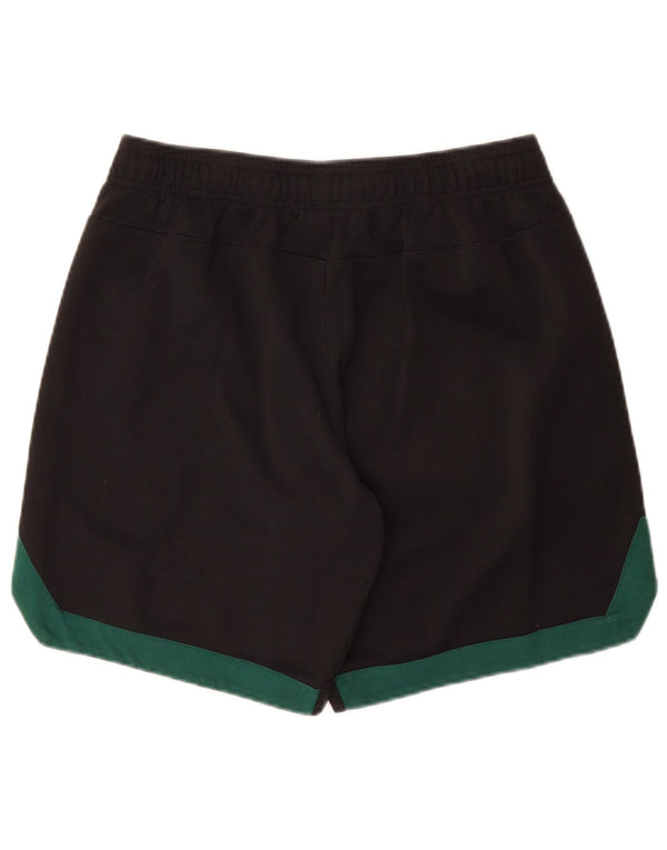 Shorts esportivos gráficos masculinos Adidas grande algodão colorblock preto