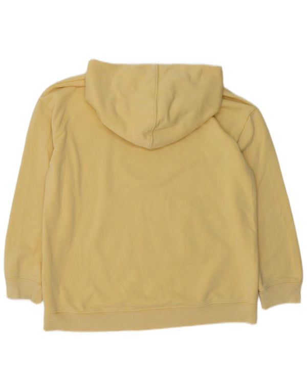 Gap Boys Brooklyn Graphic Hoodie Jumper 14-15 Anos 2XL Algodão Amarelo