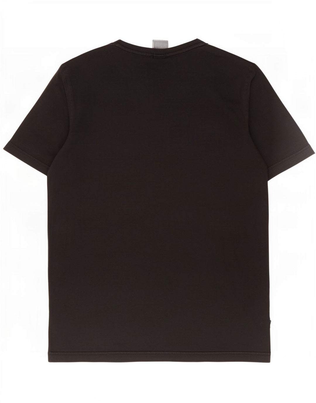 Puma Mens Graphic T-Shirt Top Médio Algodão Preto