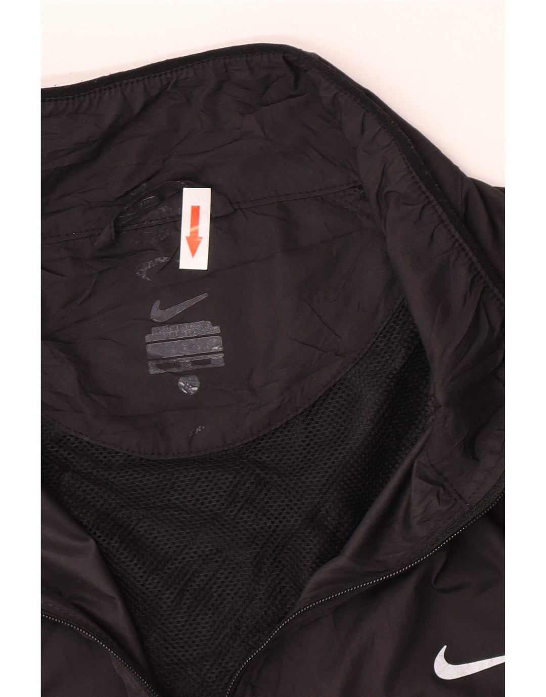 Nike Mens Treino Top Jacket XL Preto Poliéster