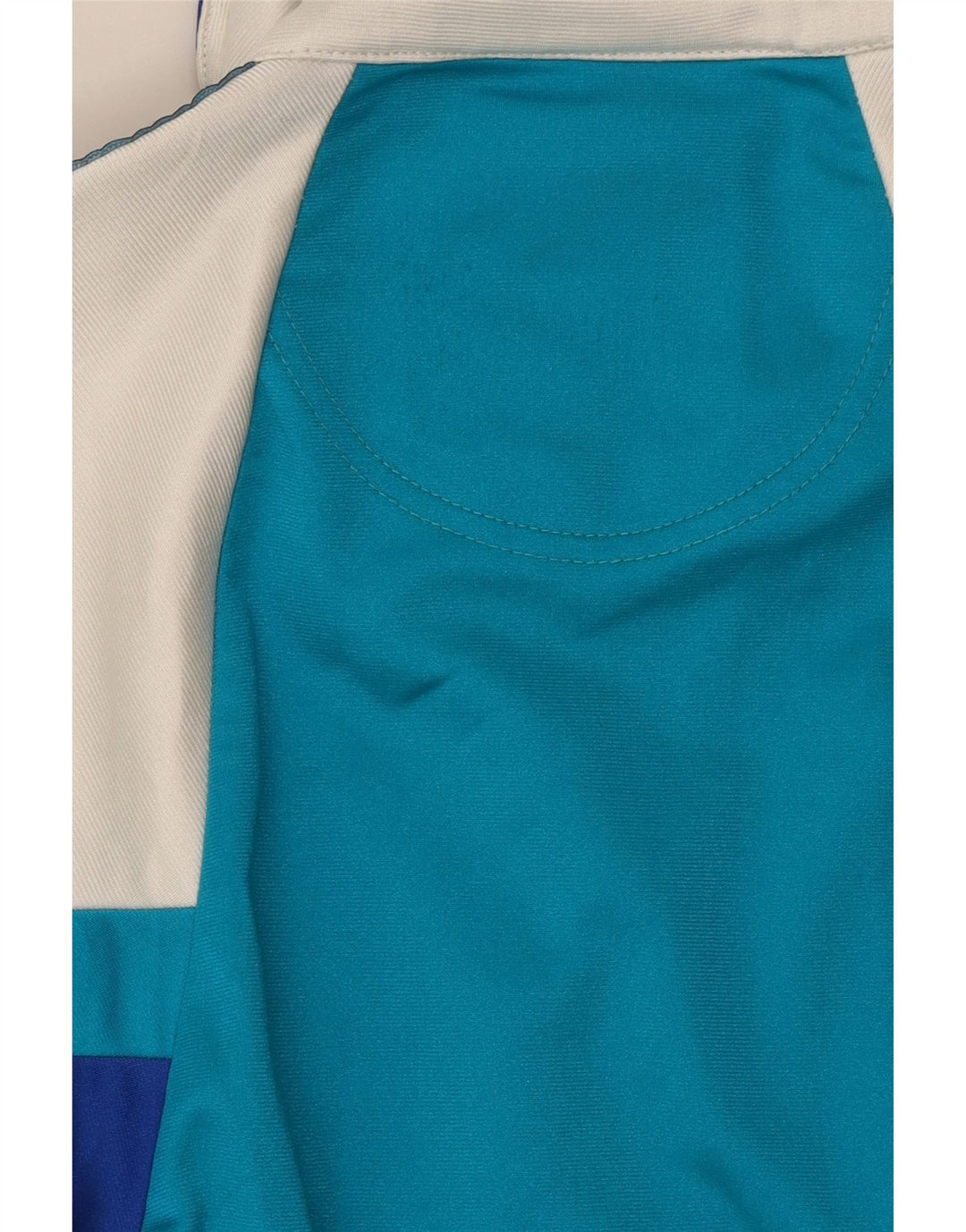Asics Mens Graphic Tracksuit Top Jacket IT 44 XS Azul Colourblock
