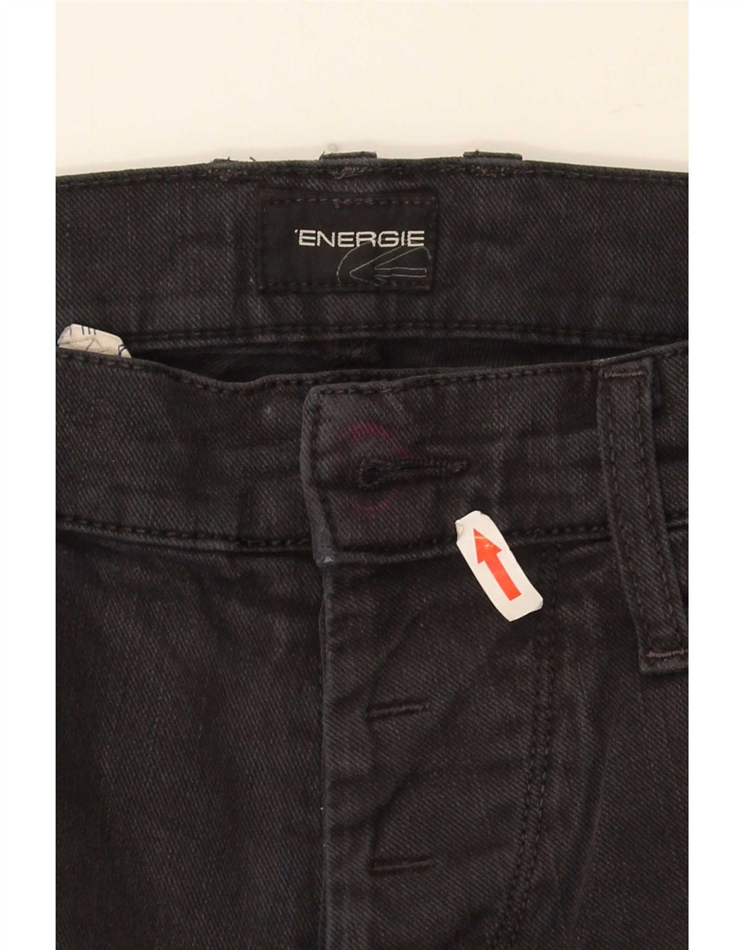 Energie Jeans Slim Feminino W32 L36 Algodão Preto