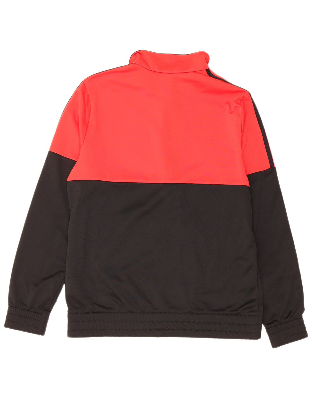 ADIDAS Meninos Graphic Tracksuit Top Jacket 13-14 Anos Preto Colorblock