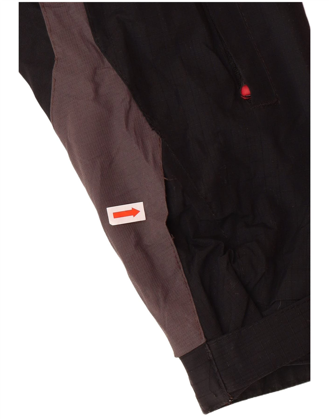 Jaqueta corta-vento masculina HELLY HANSEN gráfico Reino Unido 34 XS preto colorblock