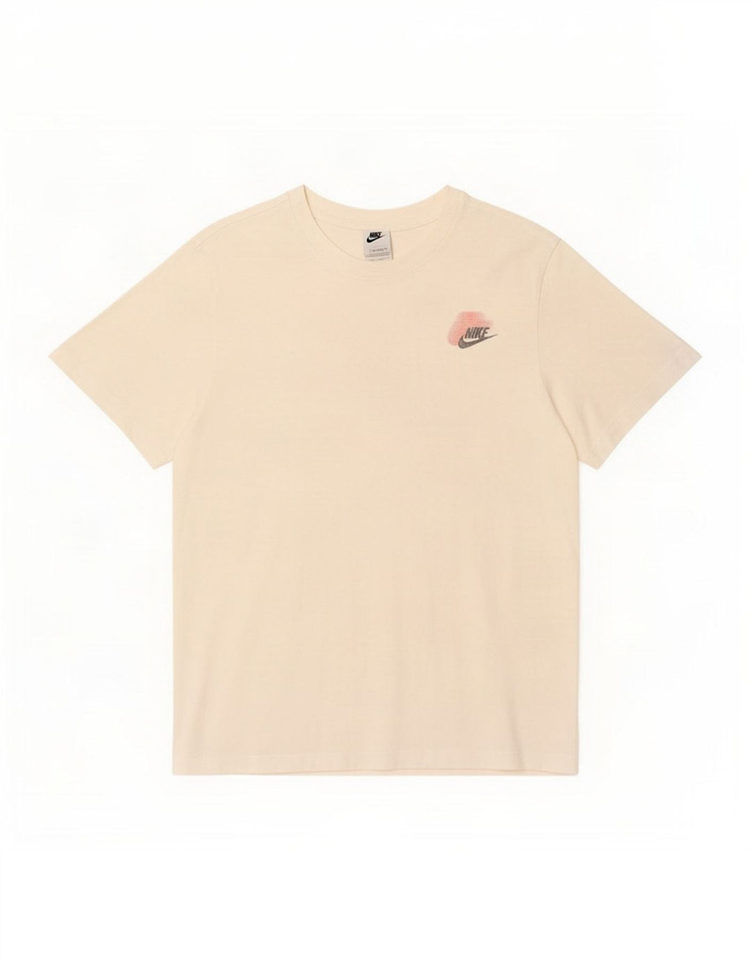 Camiseta Nike masculina gráfica Top médio algodão branco