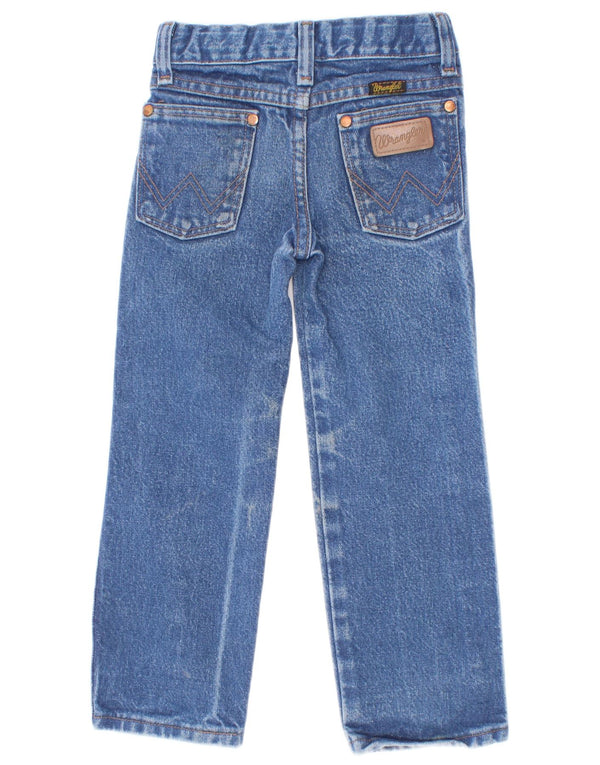Jeans Wrangler Boys Slim 3-4 Anos W20 L14 Azul Algodão