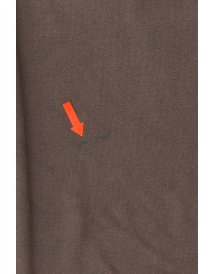 Camisa polo masculina Fila algodão cinza médio