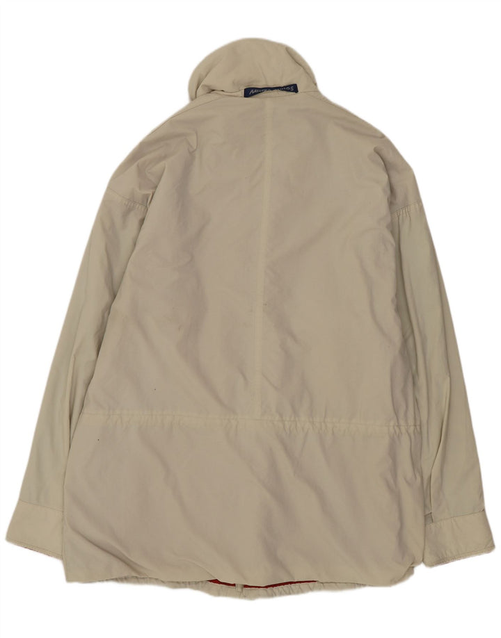 Jaqueta corta-vento masculina Musto UK 38 poliéster bege médio