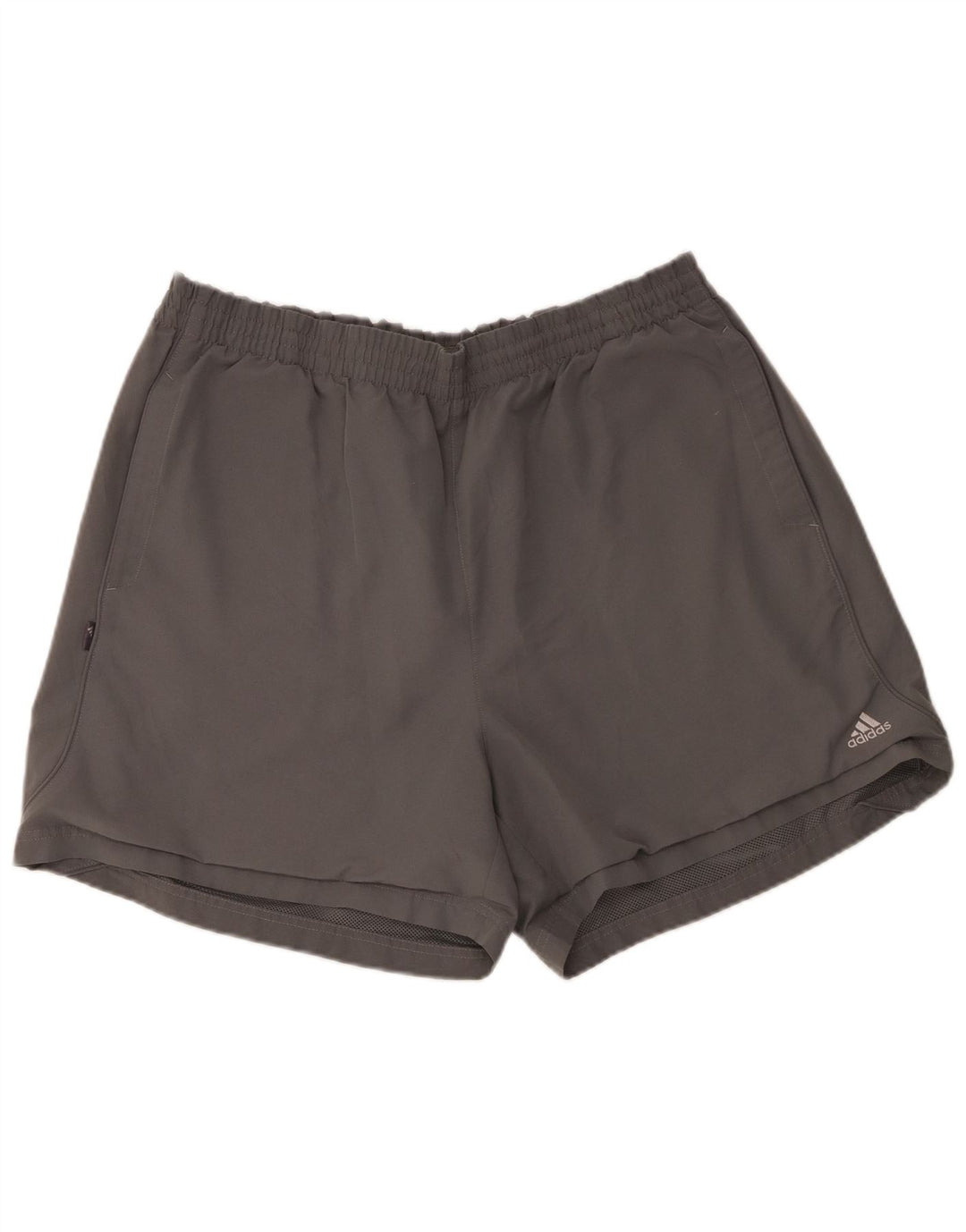 Shorts esportivos masculinos Adidas 2XL poliéster cinza