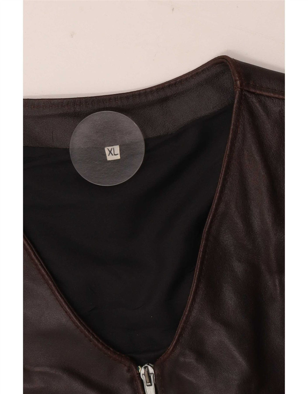 Colete Vintage Masculino XL Marrom