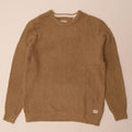 JACK & JONES Suéter masculino com gola redonda 2XL marrom acrílico