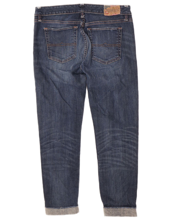 Ralph Lauren Calça jeans skinny feminina W29 L26 algodão azul