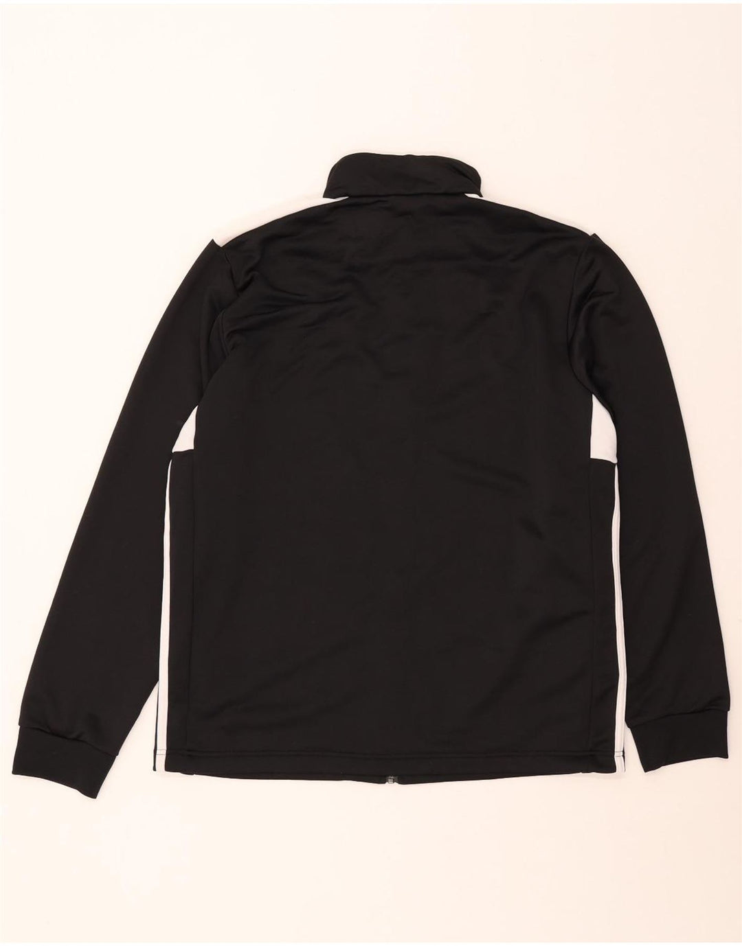 ADIDAS Mens Tracksuit Top Jacket XL Preto Colourblock Poliéster