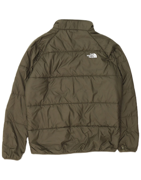 Jaqueta masculina The North Face Graphic Liner acolchoada Reino Unido 40 grande poliéster verde