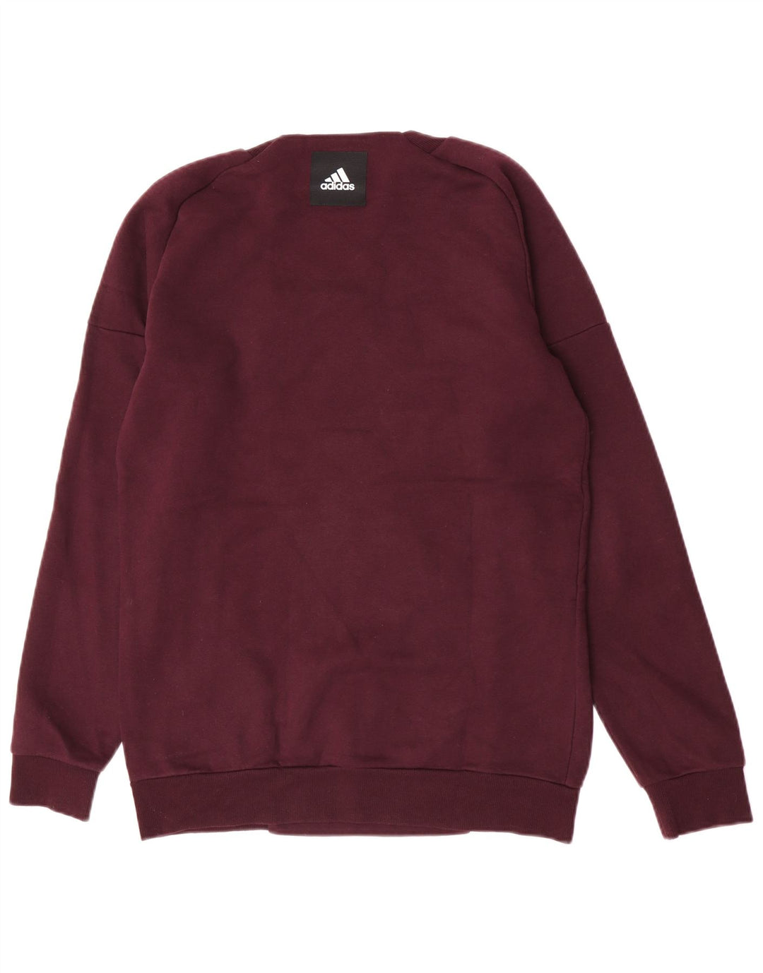 Adidas Mens Graphic Moletom Jumper Pequeno Marrom