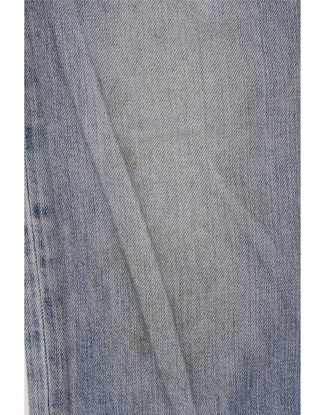 Jeans retos femininos Trussardi W32 L34 algodão azul
