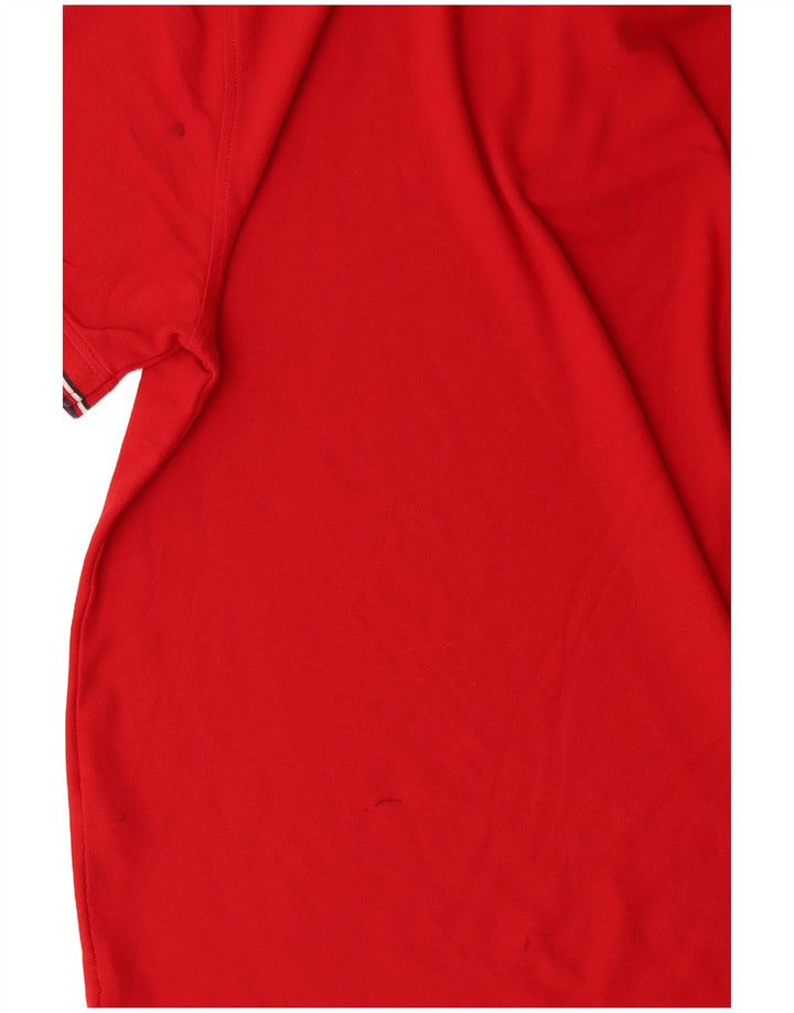 Camisa polo masculina TOMMY HILFIGER 2XL algodão vermelho