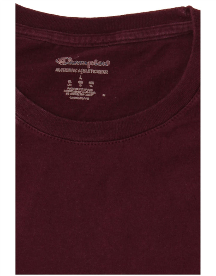 Camiseta masculina Champion grande Borgonha