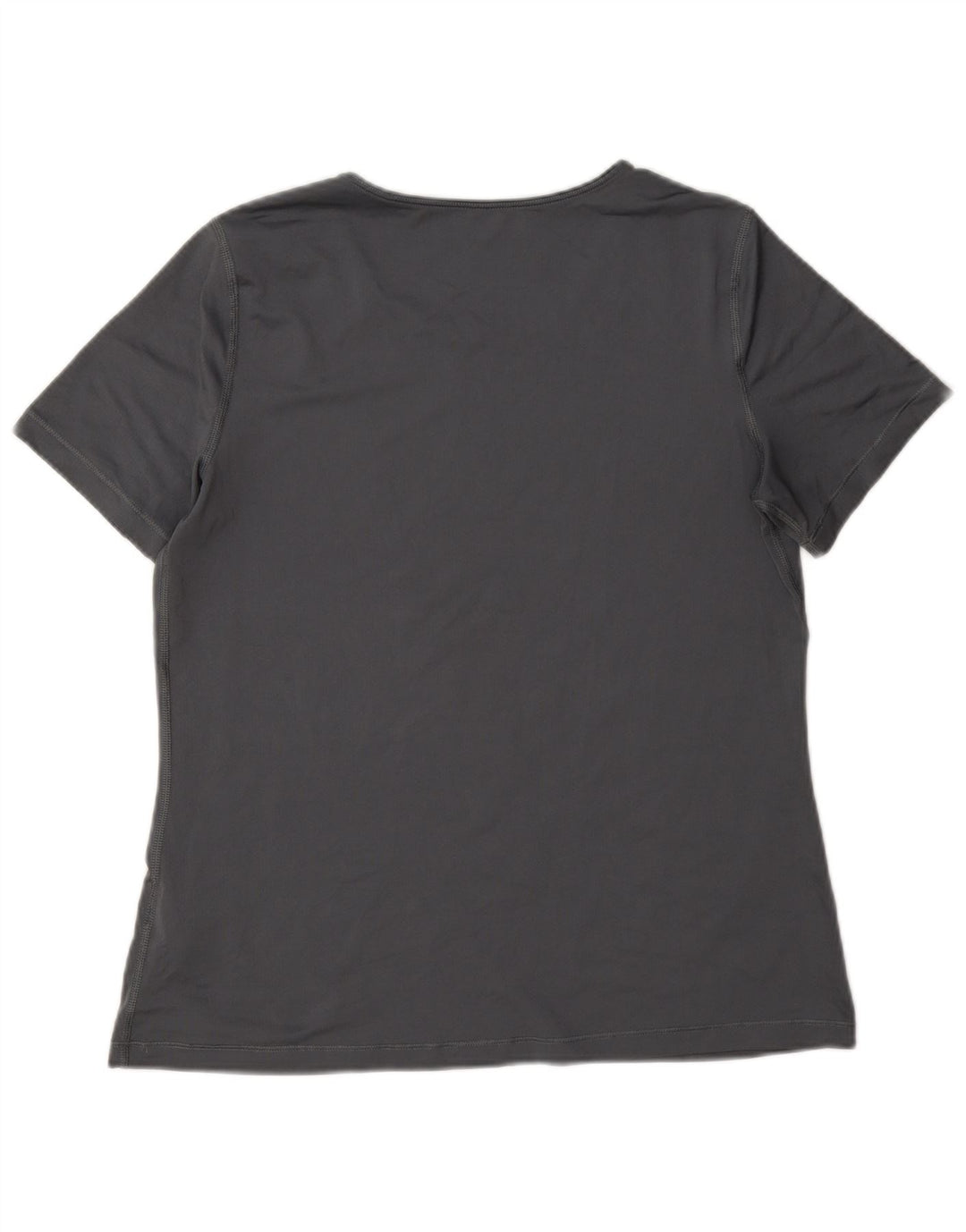 Camiseta Nike Feminina Dri Fit Top UK 16 Grande Cinza Poliéster