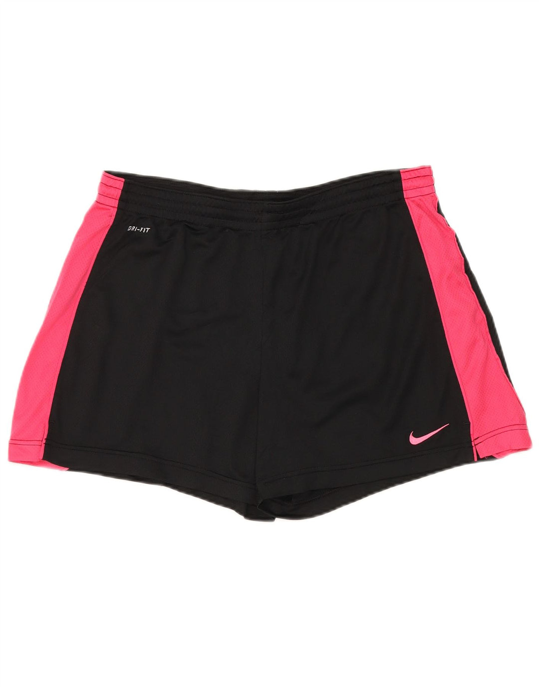 Shorts esportivos masculinos Nike Dri Fit grande poliéster colorblock preto