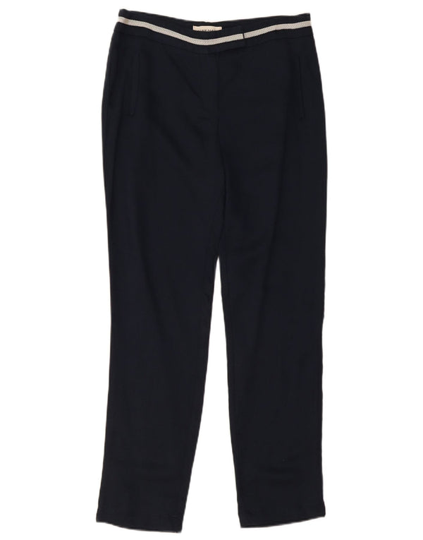 Calça Chino Slim Feminina Naf EU 36 Pequeno W30 L28 Azul Marinho