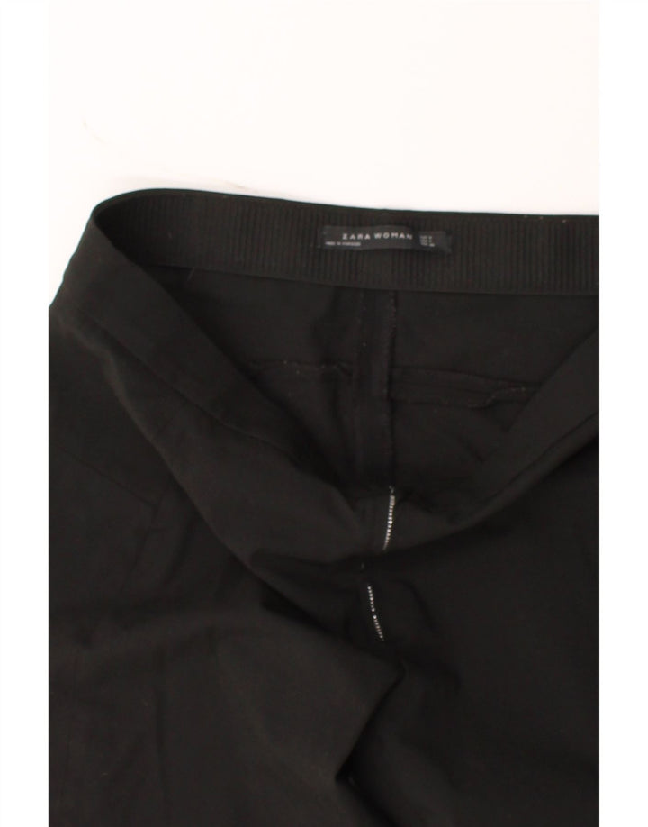 ZARA Womens Slim Casual Trousers Medium W30 L29 Black Vintage Zara and Second-Hand Zara from Messina Hembry 