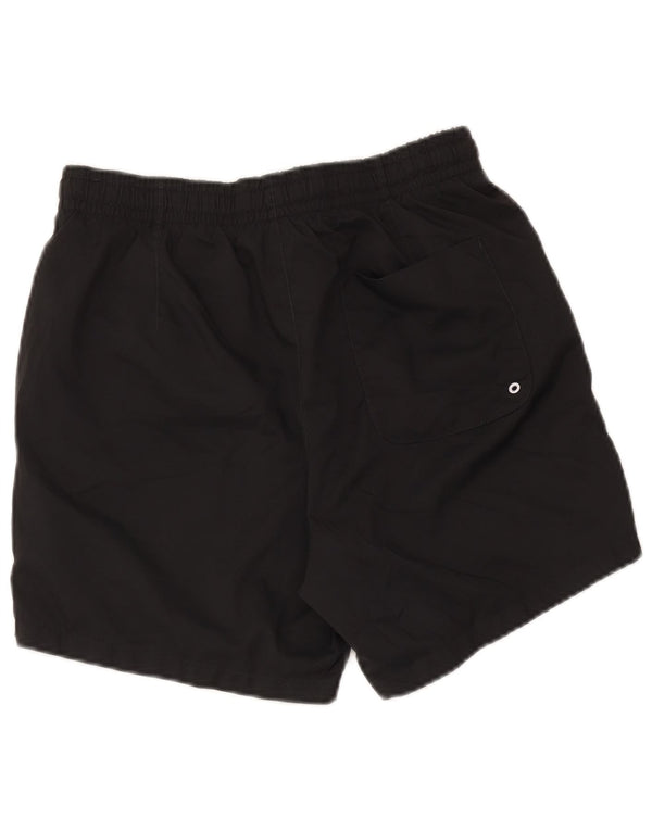Shorts de natação masculino Nike médio preto poliéster