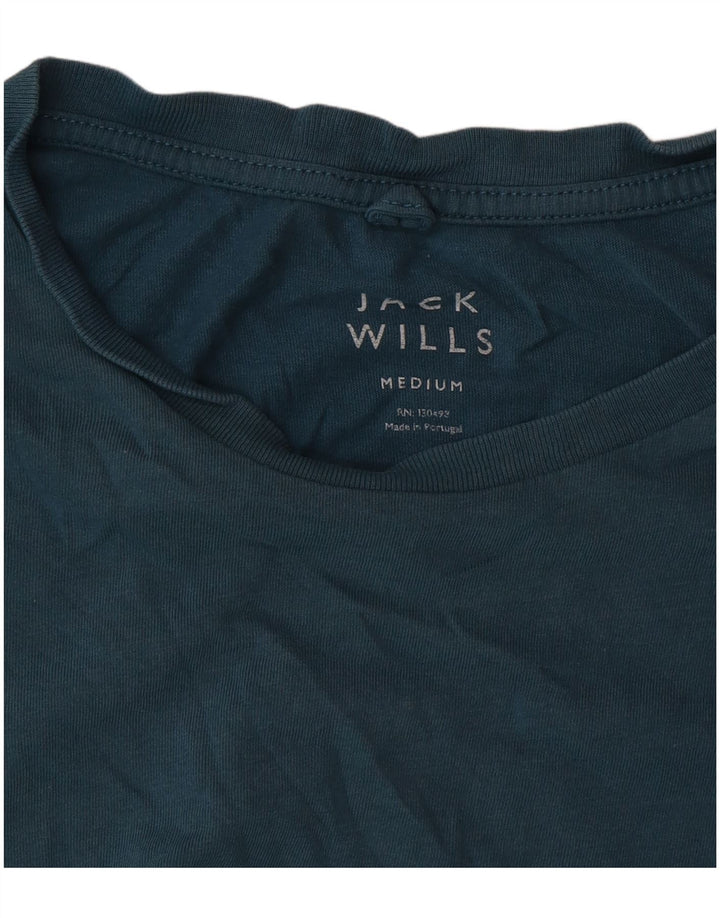 Camiseta masculina Jack Wills Top Azul Médio