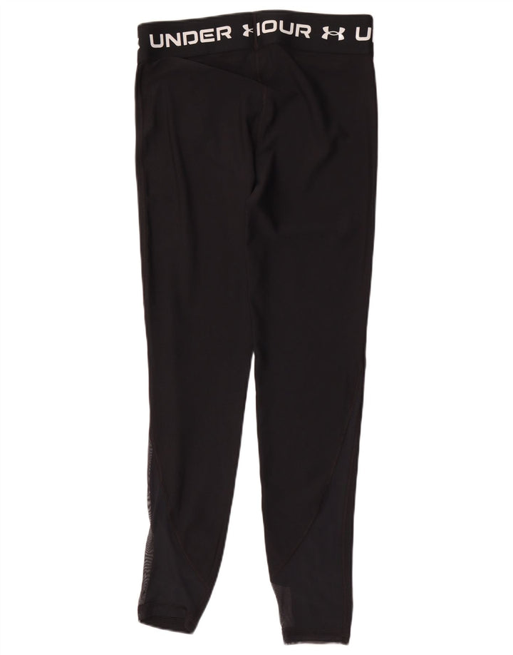 Leggings gráficas para meninas Under Armour 12-13 anos preto poliamida