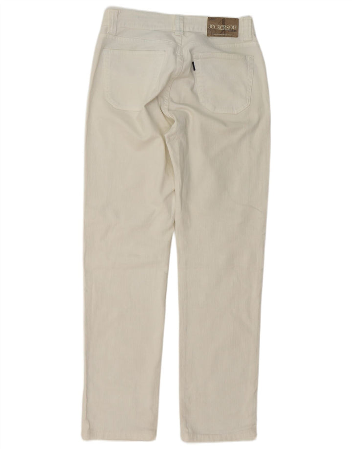 Jeans retos masculinos JECKERSON W32 L32 algodão branco